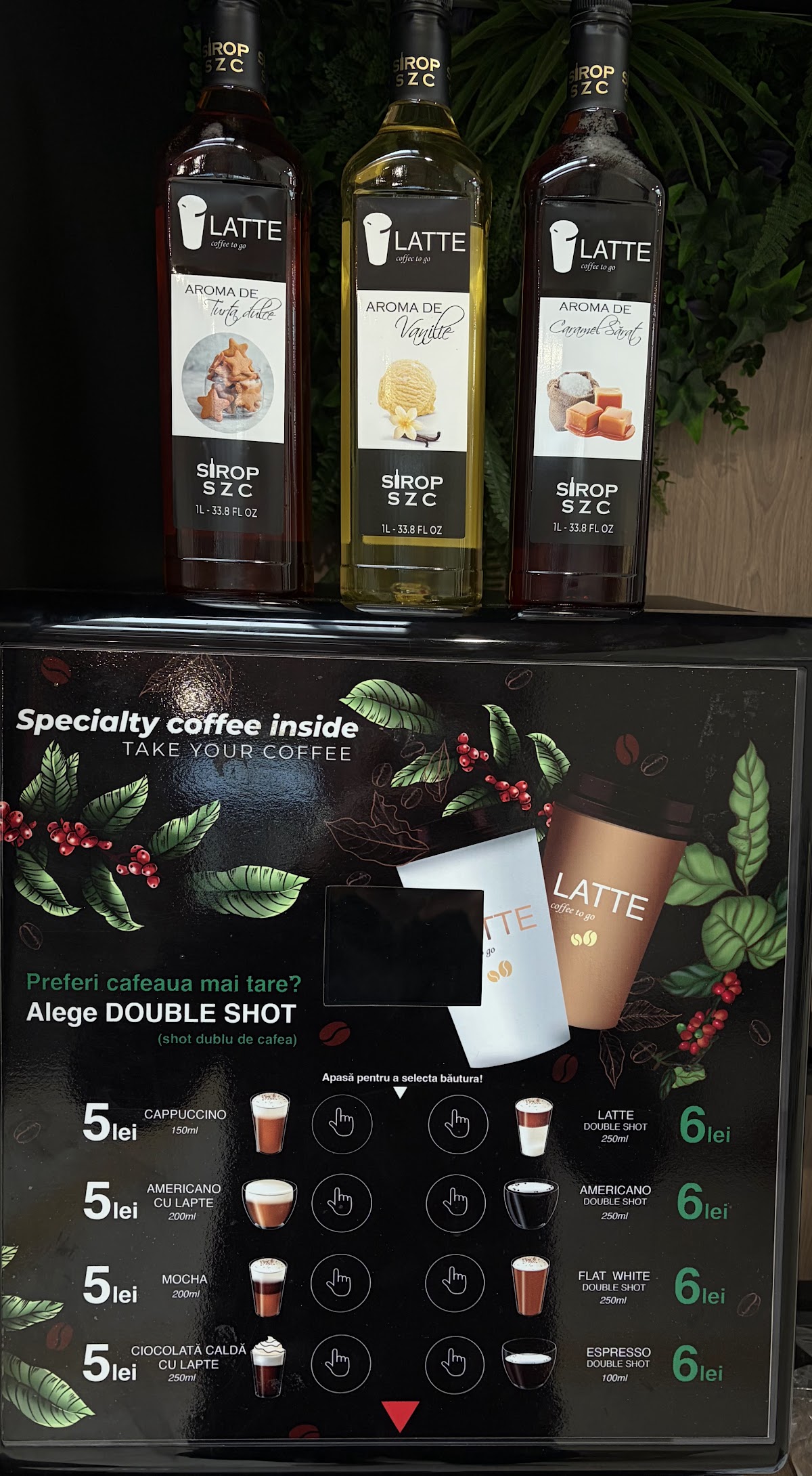 Cafenea Latte Coffee to Go